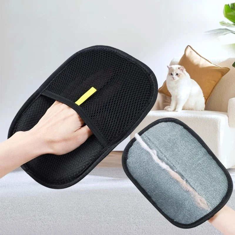Pet Hair Remover Glove - Washable Fur Removal for Dogs & Cats