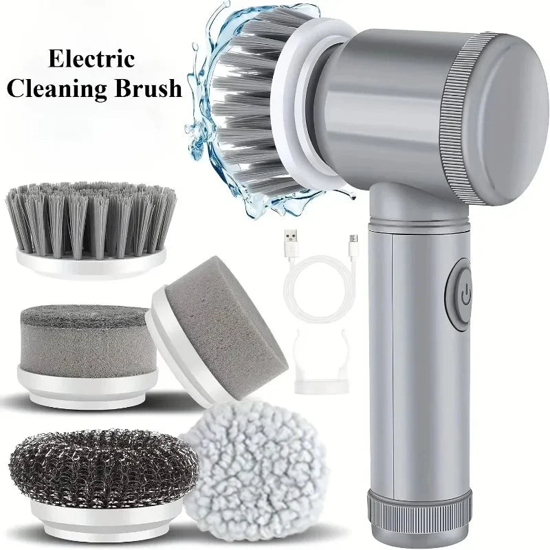 Electric Spin Scrubber - Cordless Bathroom Cleaning Brush