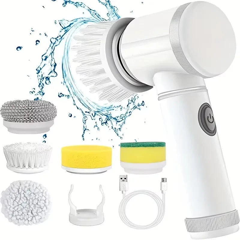 Electric Spin Scrubber - Cordless Bathroom Cleaning Brush
