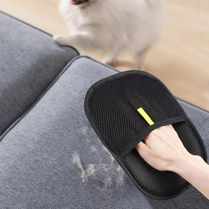 Pet Hair Remover Glove - Washable Fur Removal for Dogs & Cats
